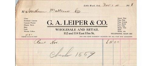 1918 leiper co - leiper, &