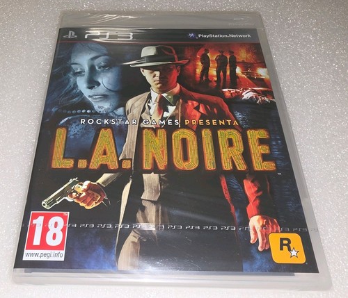 Noire sony ps3 pal - l.a.,