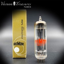 6CA4 EZ81 DUMONT by SYLVANIA NOS NIB Tested Gray Plates Tube Made in USA