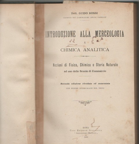 Introduzione alla merceologia - introduzione,