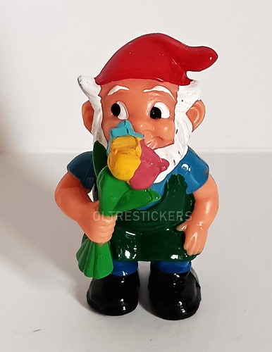 Gnomo con fiore kinder - con,