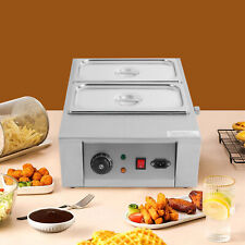600W 19*14*7in Silver AC 110V 50~60Hz Professional Chocolate Melting Machine