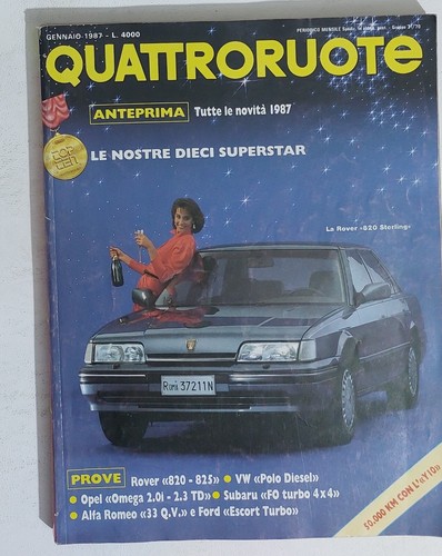 66315 quattroruote 1987 375 - 66315, n.