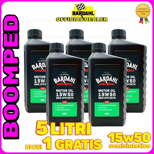 Litri bardahl classic 15w50 - litri,