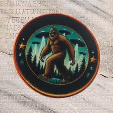 Bigfoot UFO Patch Iron-on