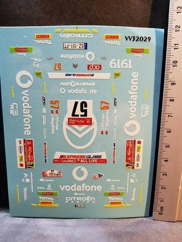 Decals citroën r5 - 1/32, c3