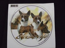 1 autocollant - motif   chien