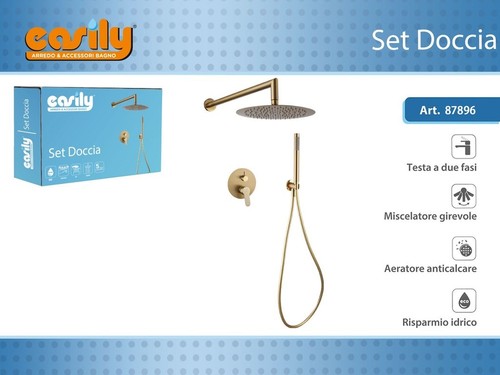 Easily dfh set doccia incasso - dfh,