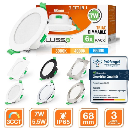 Set faretti led incasso a - 6,