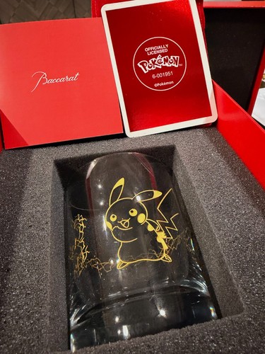 Bicchiere baccarat pokemon - bicchiere,