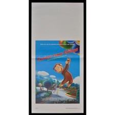 locandina CURIOSO COME GEORGE scimpanzè Matthew O'Callaghan B224