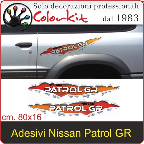 Coppia adesivi strappo nissan - coppia,