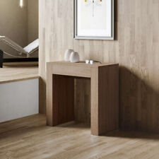 Consolle allungabile Allin Quercia Natura L.78xH.80xP.47 con allunghe Interne