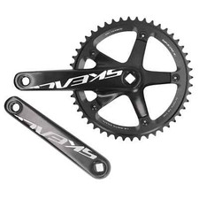 Set braccio pedivella bici