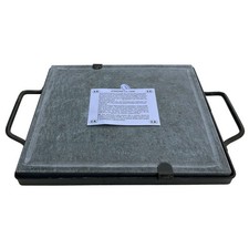 Pietra ollare con telaio nero - telaio,
