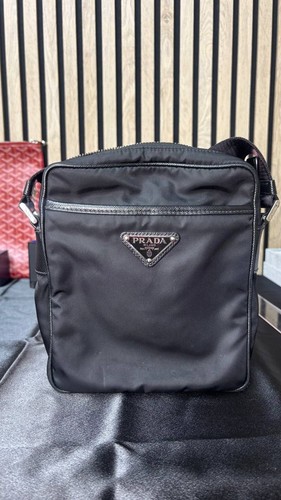Prada black nylon - black, re-nylon