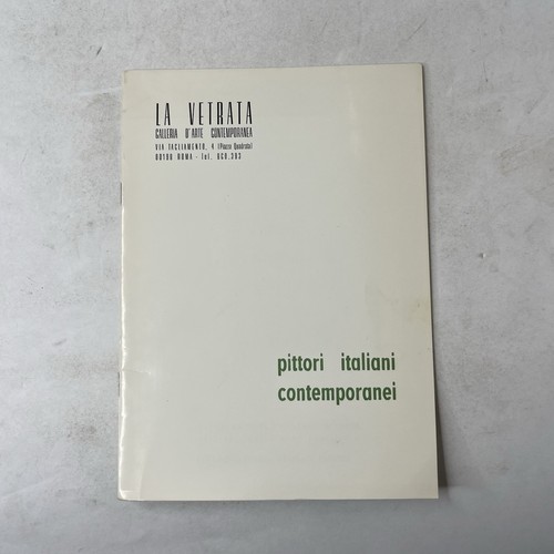 Catalogo pittori italiani - catalogo,