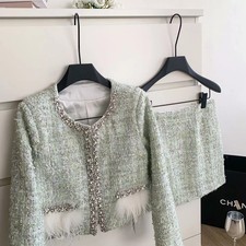 Completo Verde Chiaro Giacca E
