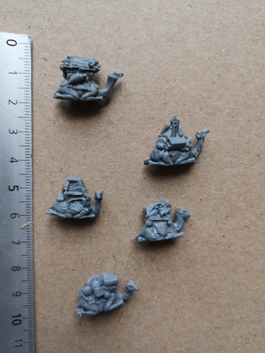Different camels miniature - different,