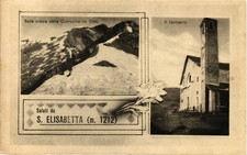SANT' ELISABETTA di COLLERETTO CASTELNUOVO, Torino - Saluti Vedutine - VG - #001