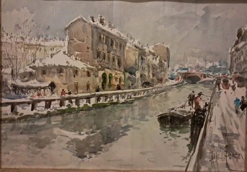 Alfredo zecca acquerello - alfredo,