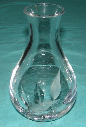 Vaso bulbo foglie incise