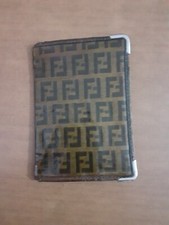 Fendi portatessera documento vintage 