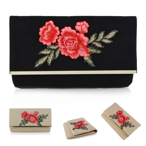 Pochette donna ricamata - pochette,