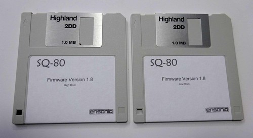 Firmware ensoniq sq80 versione - sq80,