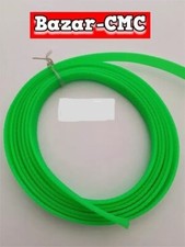 3 MT GUAINA ESPANDIBILE VERDE FLUO intrecciata 8 - 12 mm passa cavo cavi TV PC