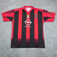Maglia Stam AC Milan Home maglia grande coppa oro OPEL calcio calcio calcio