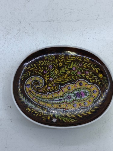 Piattino decorato mano - a,
