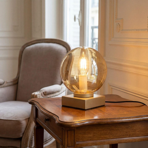 Lampada tavolo moderna - moderna, oro