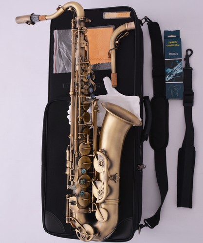 Antico sassofono bronzo - bronzo, c