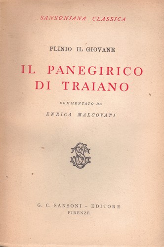 Panegirico traiano - panegirico, di