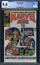 Marvel Age #27 CGC 9.8 1°