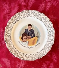 Piatto JFK & Mrs Kennedy 1961