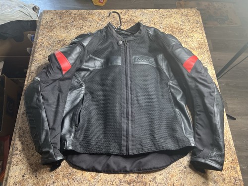 Giacca pelle moto - , uomo