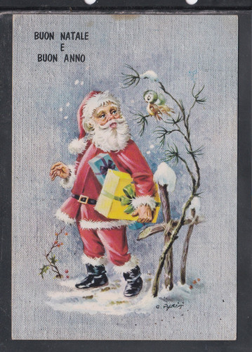 Cartolina buon natale - cartolina,