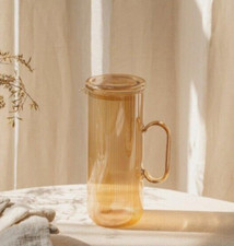 CARAFFA ACQUA IN VETRO CON