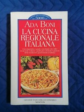 Ada Boni La Cucina Regionale Italiana Libro Ricette Ricettario Tradizione Newton