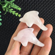 38g 2pz Quarzo Rosa Delfino