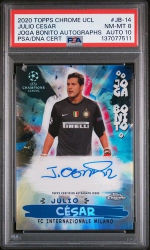 Julio cesar 2020 topps - topps, chrome