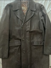 cappotto In Vera Pelle Uomo
