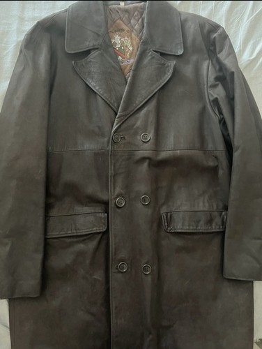 Cappotto vera pelle uomo - pelle,