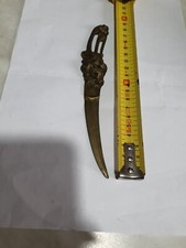 ANTICO TAGLIACARTE IN BRONZO