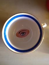 Vaso Da Notte In Porcellana Antico Malizioso X Matrimonio Sposa Occhio