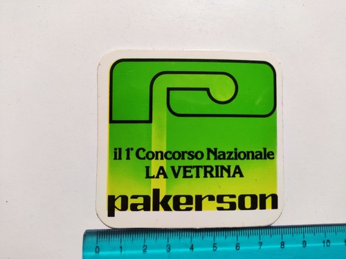 Adesivo pakerson concorso - concorso, la