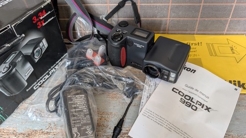 Nikon coolpix 990 boxato - -,