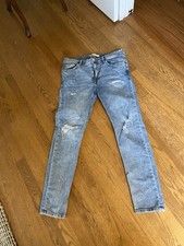 Jeans uomo Zara effetto